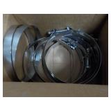 10 Large Hose Clamps...