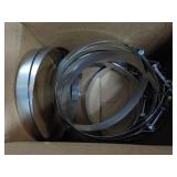 10 Large Hose Clamps...