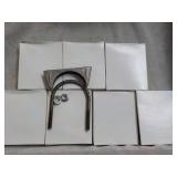 8 U Clamps 2 1/2"...