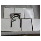 8 U Clamps 2 1/2"...