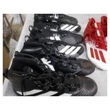 4 New Adidas Football Cletes - vari...