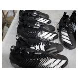 4 New Adidas Football Cletes - vari...
