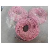 3 x 150 ft Rolls Pink Cable...