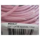 3 x 150 ft Rolls Pink Cable...