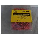 15 "C" Pak Solderless Terminals...