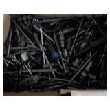 Box of Drill Bits; various sizes an...