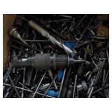 Box of Drill Bits; various sizes an...
