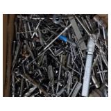 Box of Drill Bits; various sizes an...