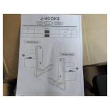 2 Heavy Duty J Hooks...