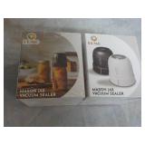2 LUMO Mason Jar Vacuum Sealers...
