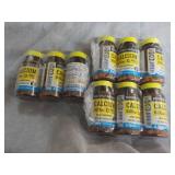 9 Bottles Mason Natural Calcium wit...