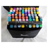 Case of 80 pcs Twin Markers...