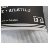 12 pair White Wear Proof Athletic S...
