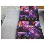 2 LED Neon Wall Lights...