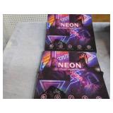 2 LED Neon Wall Lights...