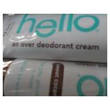 12 tubes Hello All Over Deodorant C...