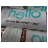 12 tubes Hello All Over Deodorant C...