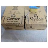 16 Gerber 2 oz Vegetable Purees- be...