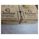 16 Gerber 2 oz Vegetable Purees- be...