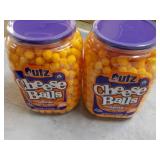 2 UTZ 23 oz Jugs Cheddar Cheese Bal...