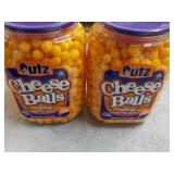 2 UTZ 23 oz Jugs Cheddar Cheese Bal...