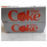 2 x 12 packs Diet Coke...
