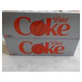 2 x 12 packs Diet Coke...