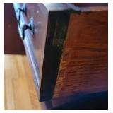 Vintage Mahogany Duncan Phyfe Breakfront Display Cabinet