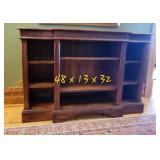 Empire Mahogany Low Bookshelf