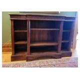 Empire Mahogany Low Bookshelf