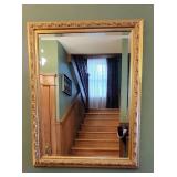 Gold Gilt Beveled Glass Wall Mirror