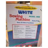 White Sewing Machine Model 1866