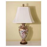 20th Century Satsuma Vase Table Lamp