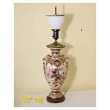 20th Century Satsuma Vase Table Lamp