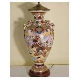 20th Century Satsuma Vase Table Lamp