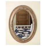 Queen Anne Oval Hall Mirror