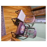 Antique Hepplewhite Mahogany Captain Chair and Accent Set