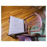 Antique Hepplewhite Mahogany Captain Chair and Accent Set