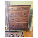 Antique French Regency Walnut Dresser