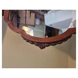 Antique French Regency Walnut Vanity Dresser