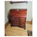 Chippendale Slant Front Bureau Desk by Monitor Furniture