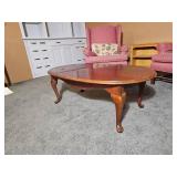 Queen Anne Oval Coffee Table