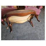 Queen Anne Oval Coffee Table