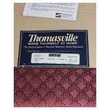 Rosebud Brocade Upholstery Wingback Armchair Pair