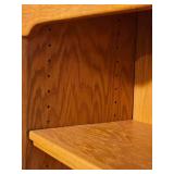 Blonde Oak Low Bookcase