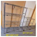 Rugged Aluminum Shelving Group
