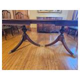 Antique Duncan Phyfe Style Dining Table and Chairs
