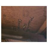 Antique Duncan Phyfe Style Dining Table and Chairs