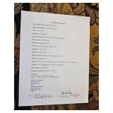 Dale Chihuly The Forsythias Spark Numbered Lithograph with Handwork 8 of 175