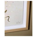 Dale Chihuly The Forsythias Spark Numbered Lithograph with Handwork 8 of 175